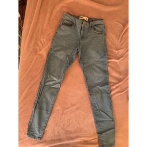 High waisted jeggings